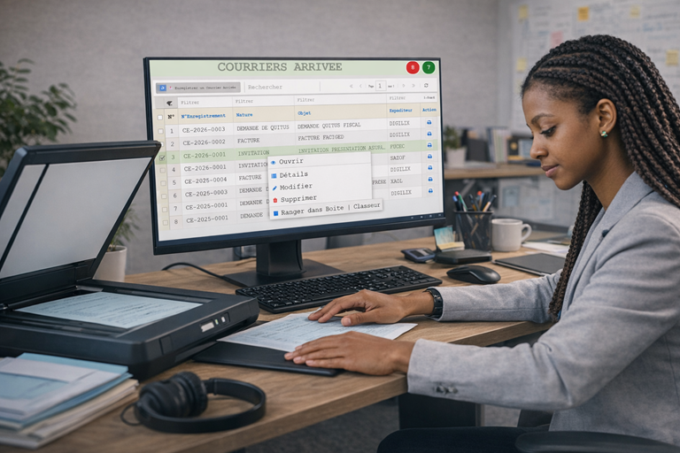 FaciGec - gestion électronique des courriers
